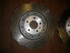 Audi RS7- ROTORS BRAKE DISC  Drilled Dimpled  FOR 2- 4G0615301E